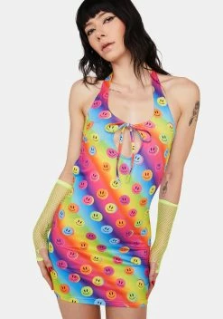 X_Wink Gal Never Been Happier Mini Dress