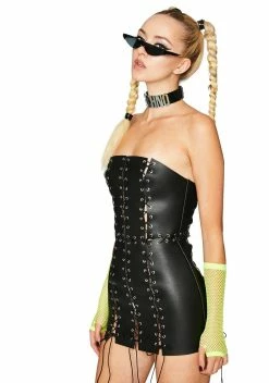 Club Exx Speaker Bound Mini Dress