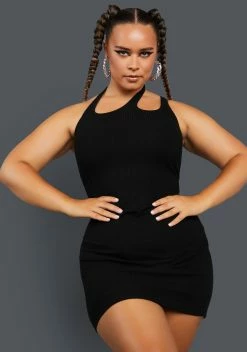 Poster Grl Plus Unfinished Business Mini Dress