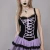 Widow Lavender Bring Me To Life Corset Dress