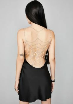 Widow Reel You In Satin Slip Dress