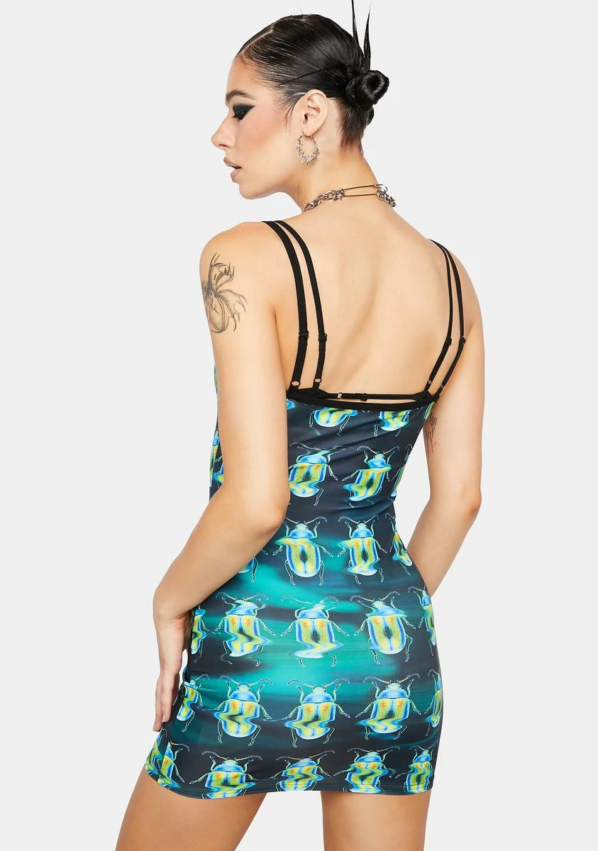 X_Oh Yes Creature Feature Mini Dress - Image 4