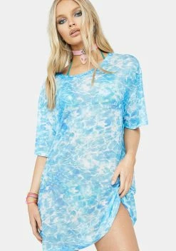 Club Exx Wet Hot Summer Oversized Tee