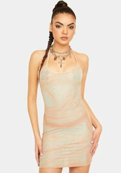 X_TIC TOC All An Illusion Bodycon Mini Dress