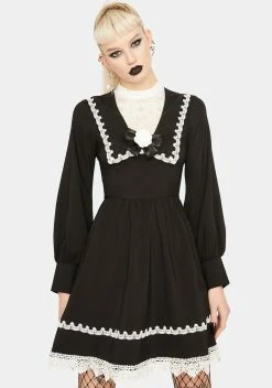 DARK IN LOVE Gothic Preppy Dress