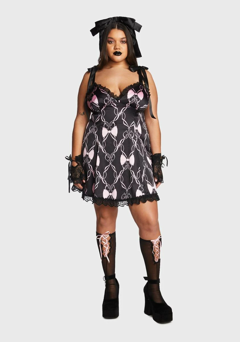 Widow Plus Tightly Wound Mini Dress - Image 5