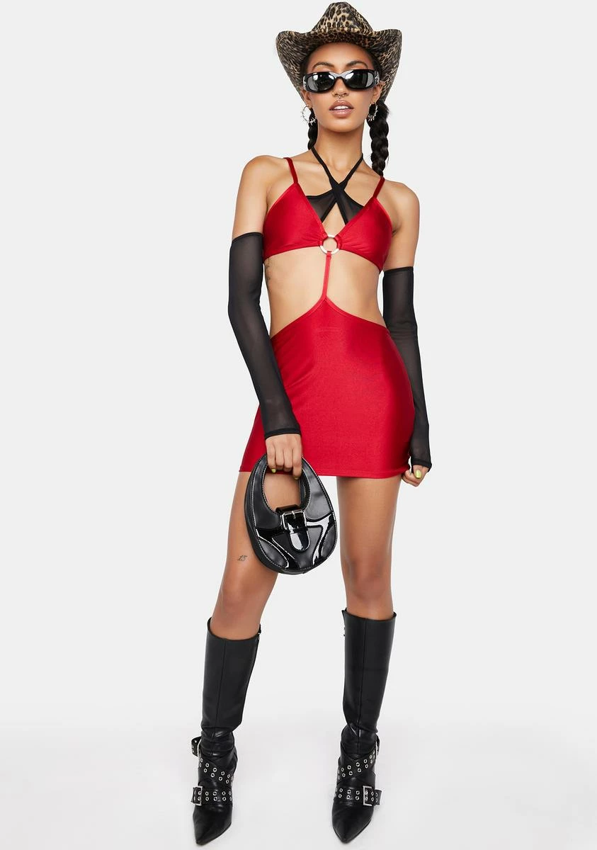 X_Crestone Guilty As Charged Mini Dress - Image 3