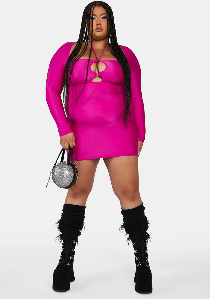 HOROSCOPEZ Plus Am I The Drama Mini Dress - Image 3