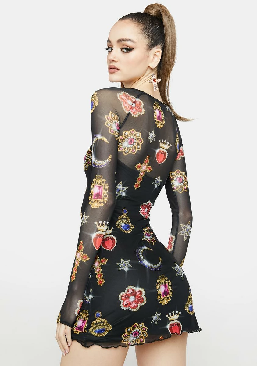 HOROSCOPEZ You're A Gem Mini Dress - Image 4