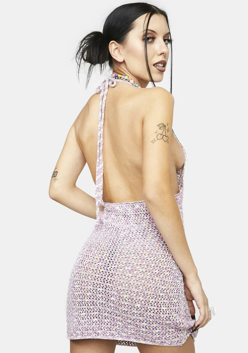 X_TIC TOC No Goodbyes Halter Dress - Image 4