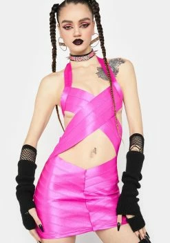 HOROSCOPEZ Start The Party Wrap Dress