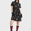 Dolls Kill X Emily The Strange Death Becomes You Shirt Dress