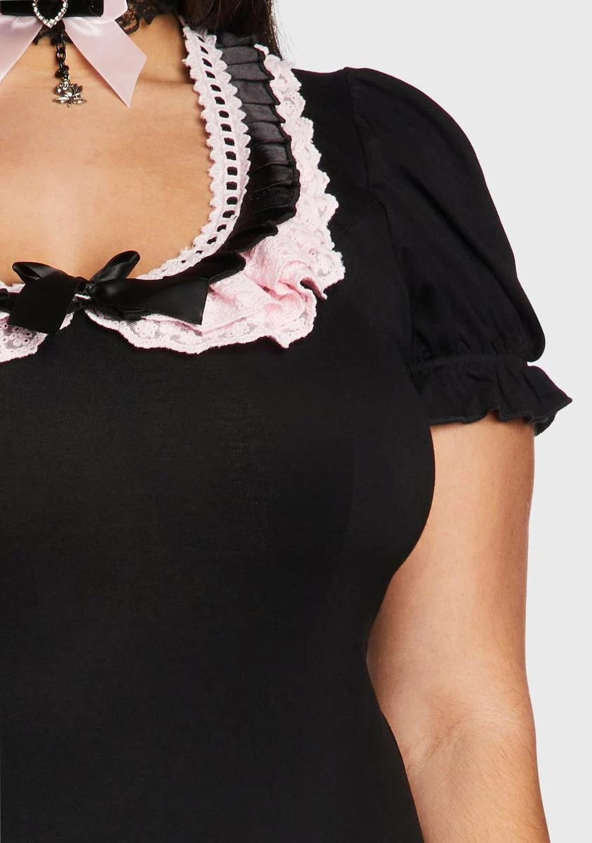 Widow Plus Wicked Not Your Girl Babydoll Dress - Image 2