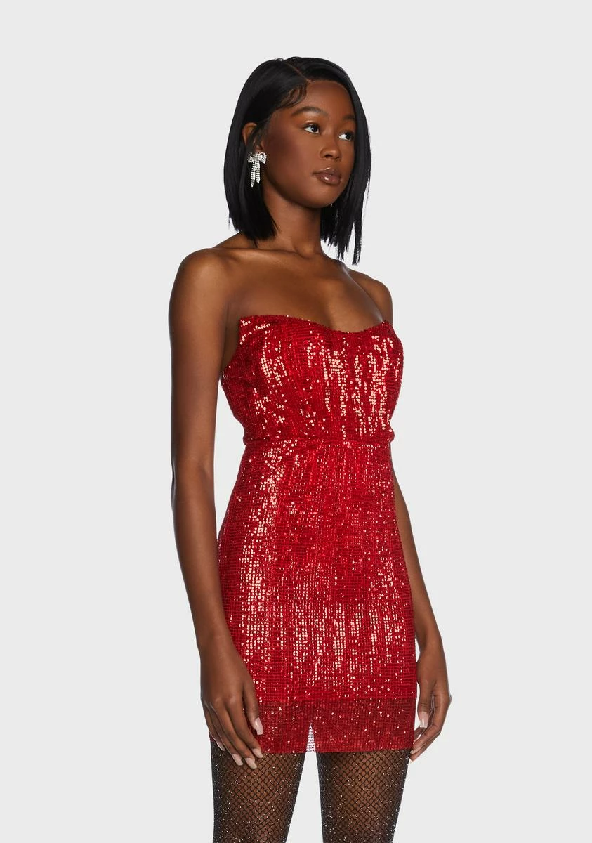 X_Klesis Exclusive Access Sequin Dress - Image 3