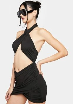 X_ Half Heart I Am The Party Halter Dress