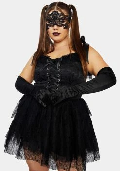 Trickz N' Treatz Plus Midnight They'll Eat Cake Costume Set