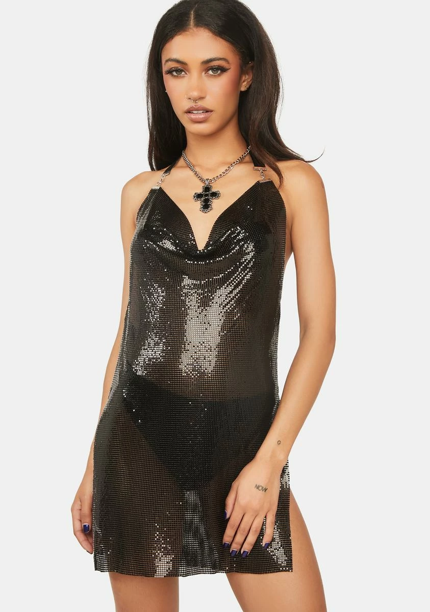 X_Hot & Delicious Club Hopper Chainmail Dress