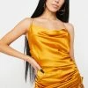 HOROSCOPEZ Strike It Rich Satin Mini Dress