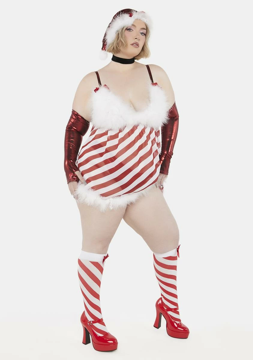 Trickz N' Treatz Plus Santa's Helper Costume Set - Image 2