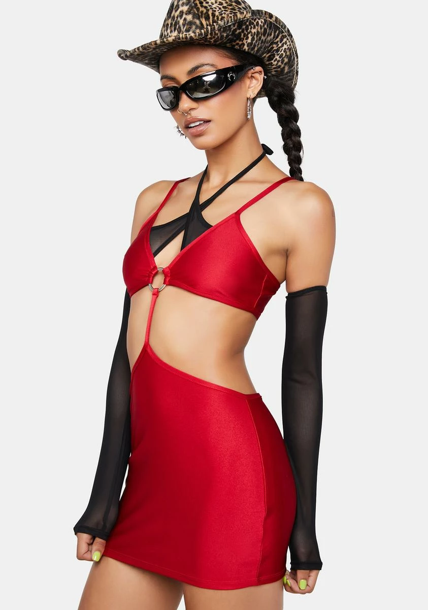 X_Crestone Guilty As Charged Mini Dress - Image 2