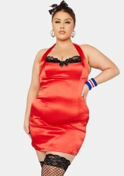 Current Mood Plus Rock This Town Mini Dress