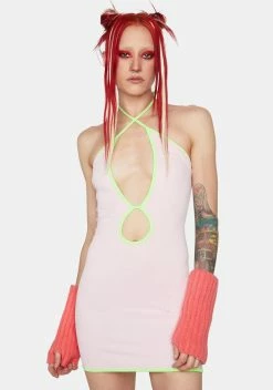 X_ Half Heart Meet Me At The Boardwalk Mini Dress