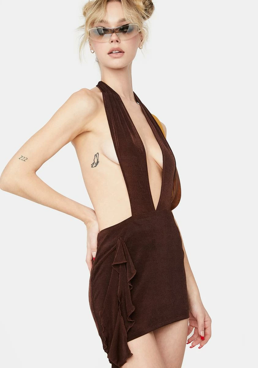 O'Dolly Dearest After Hours Halter Dress - Image 2