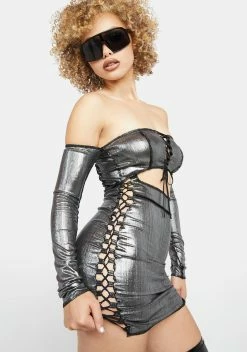 Poster Grl Cool And Collected Mini Dress