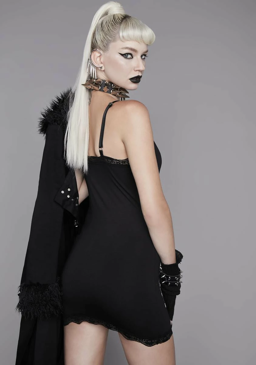 Widow At The Burial Mini Dress - Image 4