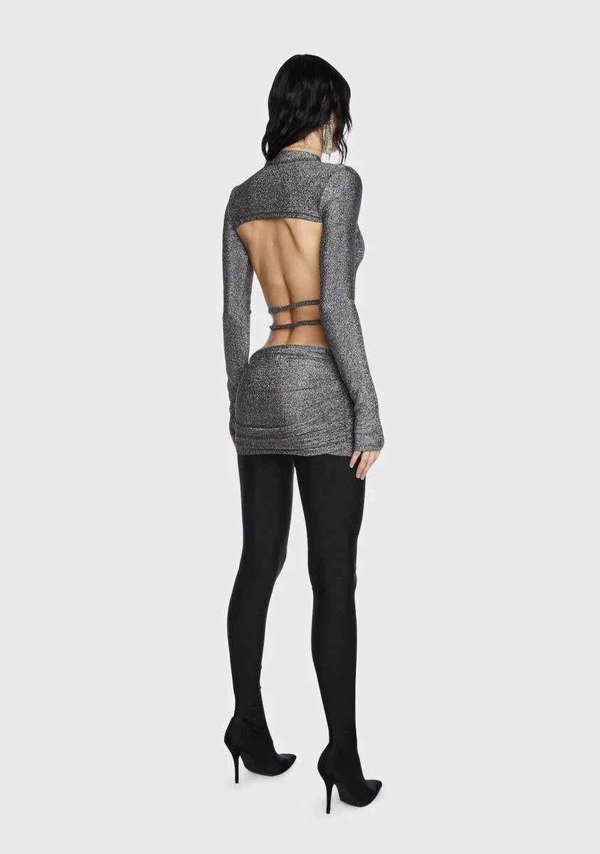 BY DYLN Ivy Ruched Mini Dress - Image 4