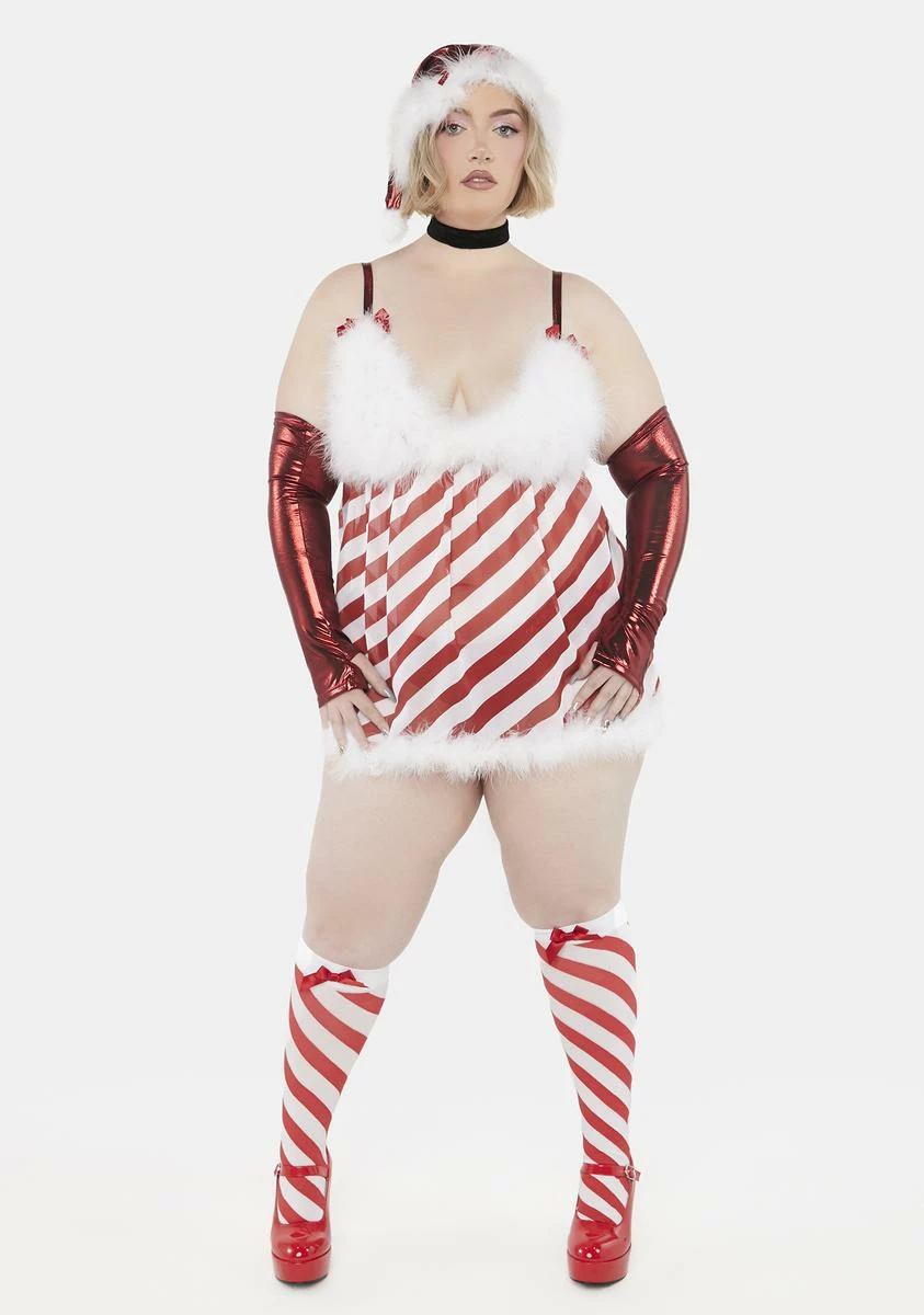 Trickz N' Treatz Plus Santa's Helper Costume Set - Image 3