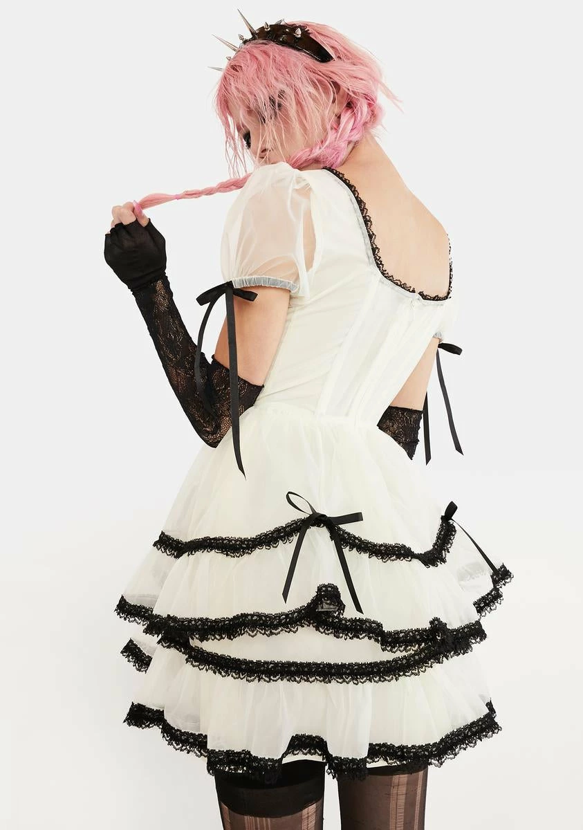 Current Mood Grand Theatrics Babydoll Dress - Image 4