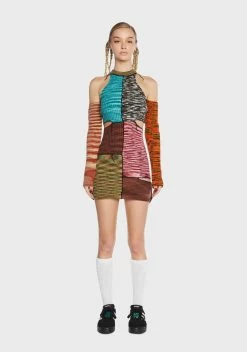 The Ragged Priest Peacekeeper Patchwork Dress