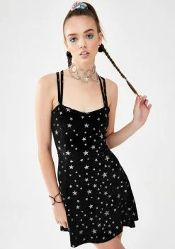DELiA*s By Dolls Kill Celebrity Status Velvet Dress
