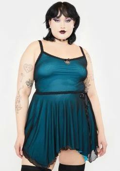 The Grave Girls Plus Woodland Stroll Mini Dress