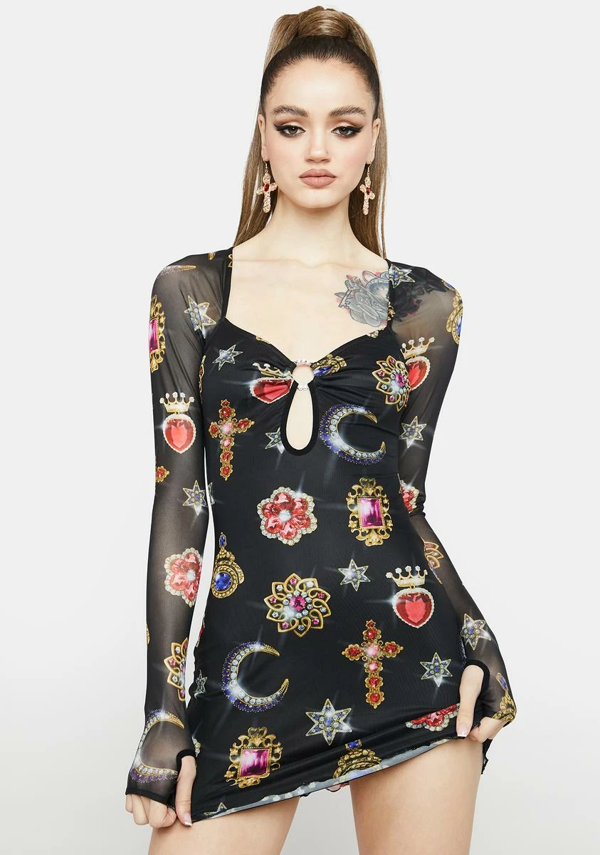 HOROSCOPEZ You're A Gem Mini Dress