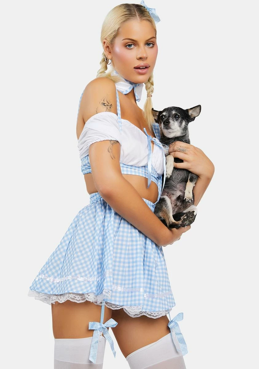 X_Leg Avenue Ruby Slipper Sweetie Costume Set - Image 2