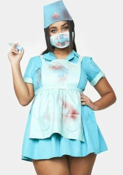 Trickz N' Treatz Plus Say Ahh Nurse Costume
