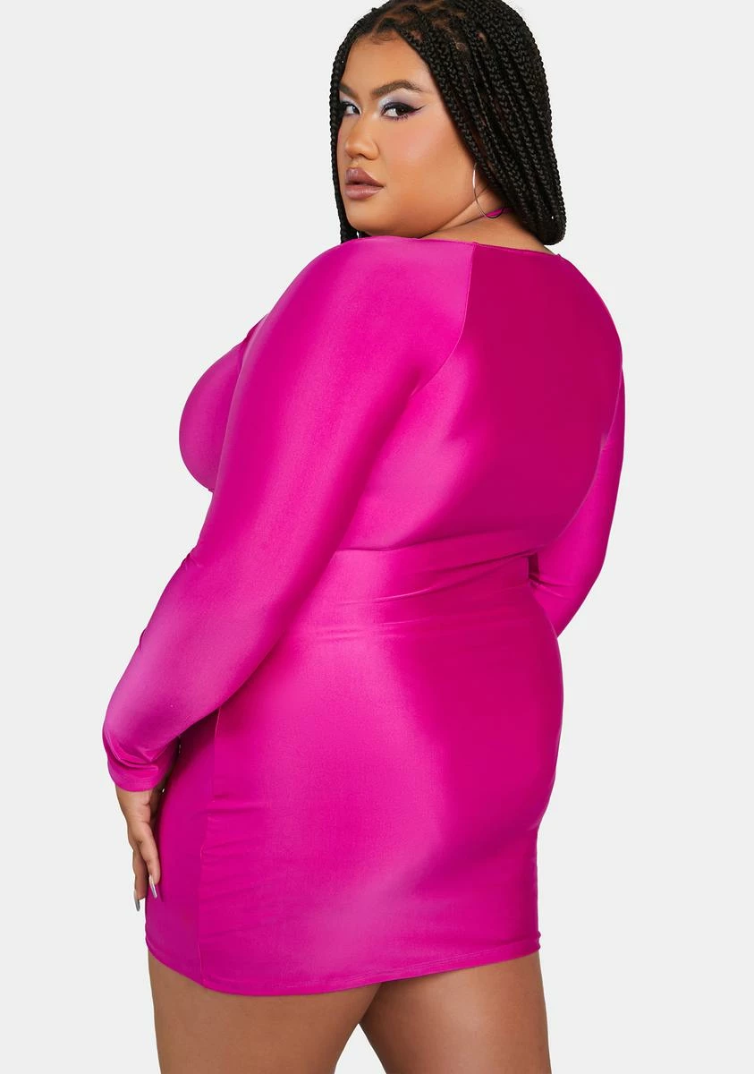 HOROSCOPEZ Plus Am I The Drama Mini Dress - Image 4