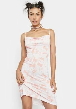 NGOrder Hello Kitty Bow And Heart Mini Dress