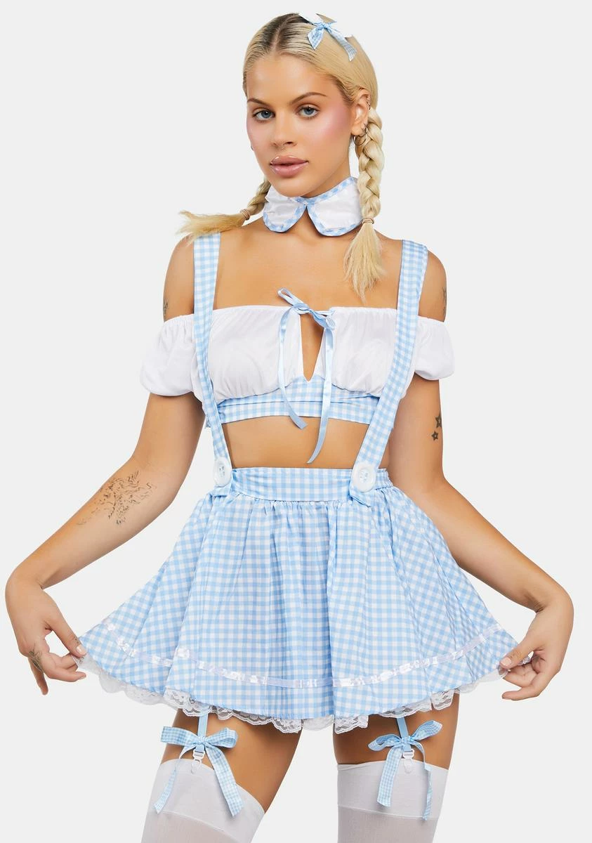 X_Leg Avenue Ruby Slipper Sweetie Costume Set