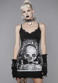 Widow At The Burial Mini Dress