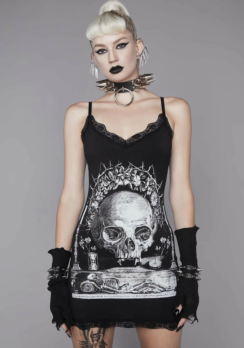 Widow At The Burial Mini Dress