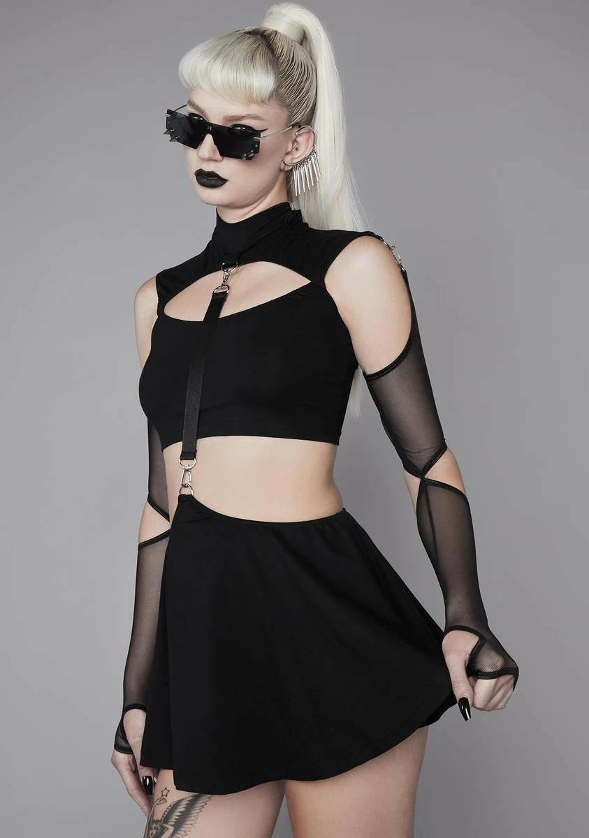 Widow Dance With The Devil Convertible Dress - Image 4