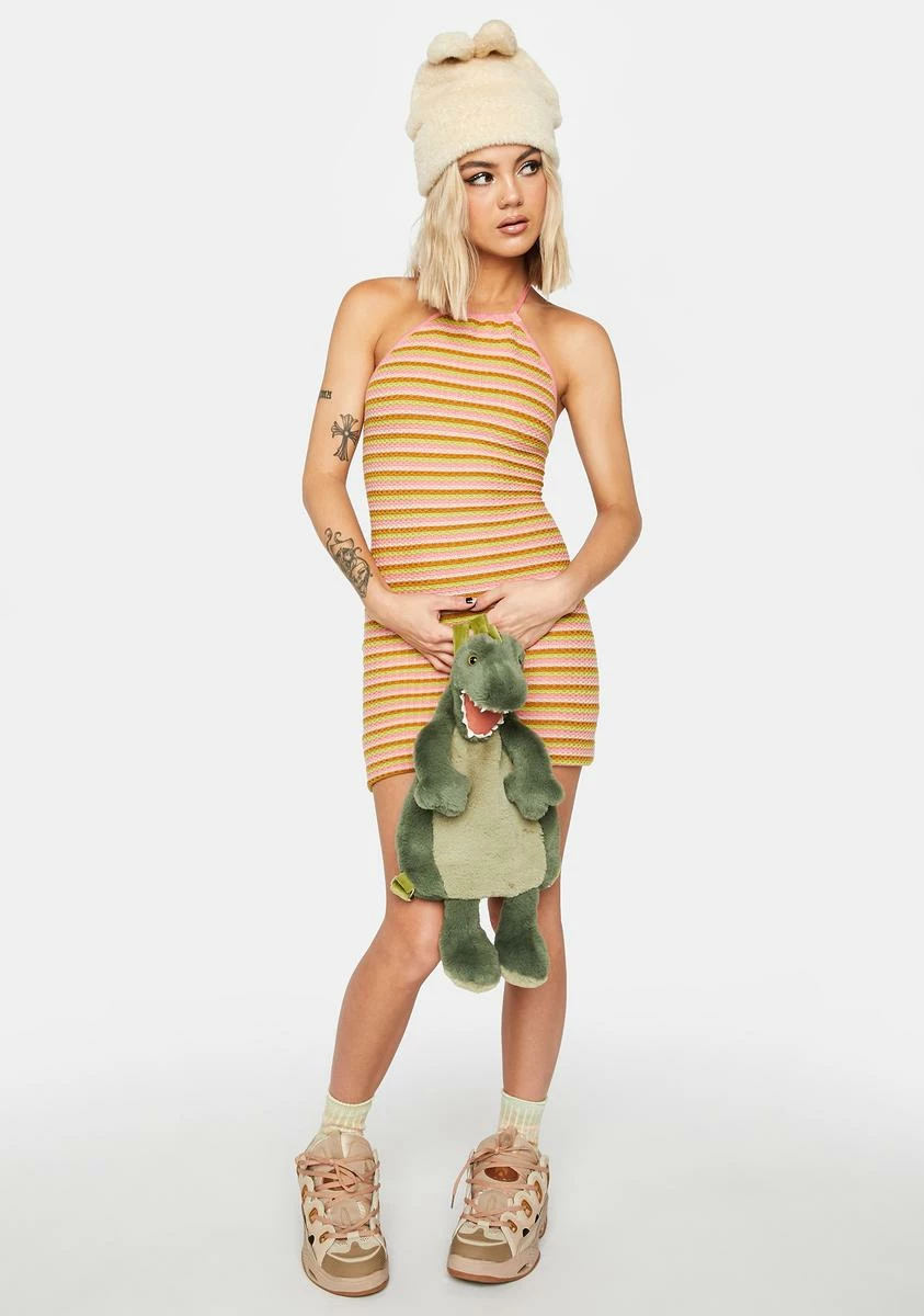 X_Blue Blush Mean What You Say Mini Dress - Image 3