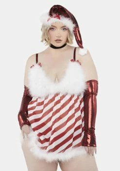 Trickz N' Treatz Plus Santa's Helper Costume Set