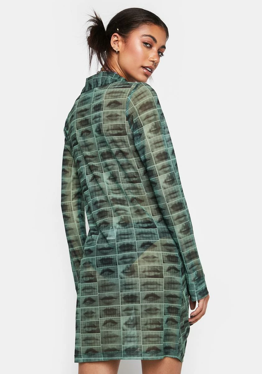 The Ragged Priest Vocal Mesh Shirt Dress - Image 4